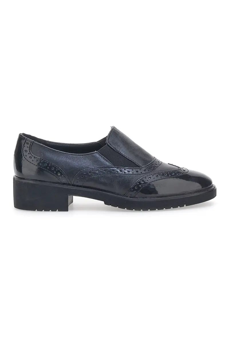 Mocassini in Pelle Me & Me 11708 Neri