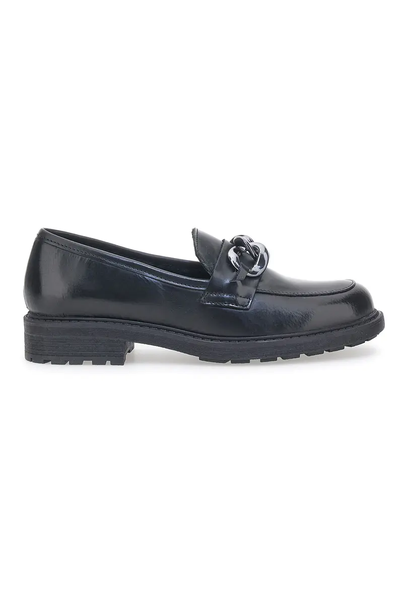 Mocassini In Vera Pelle Pittarello 2455637 Neri