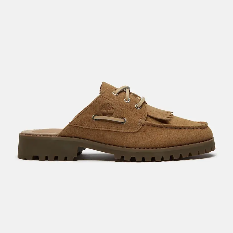MOCASSINI TIMBERLAND NOREEN CASUAL MULE LOAFER CAMOSCIO BEIGE