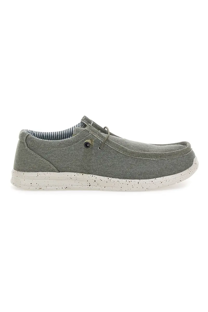 Mocassini verde con laccio elastico SEVENOAKS PK1147O