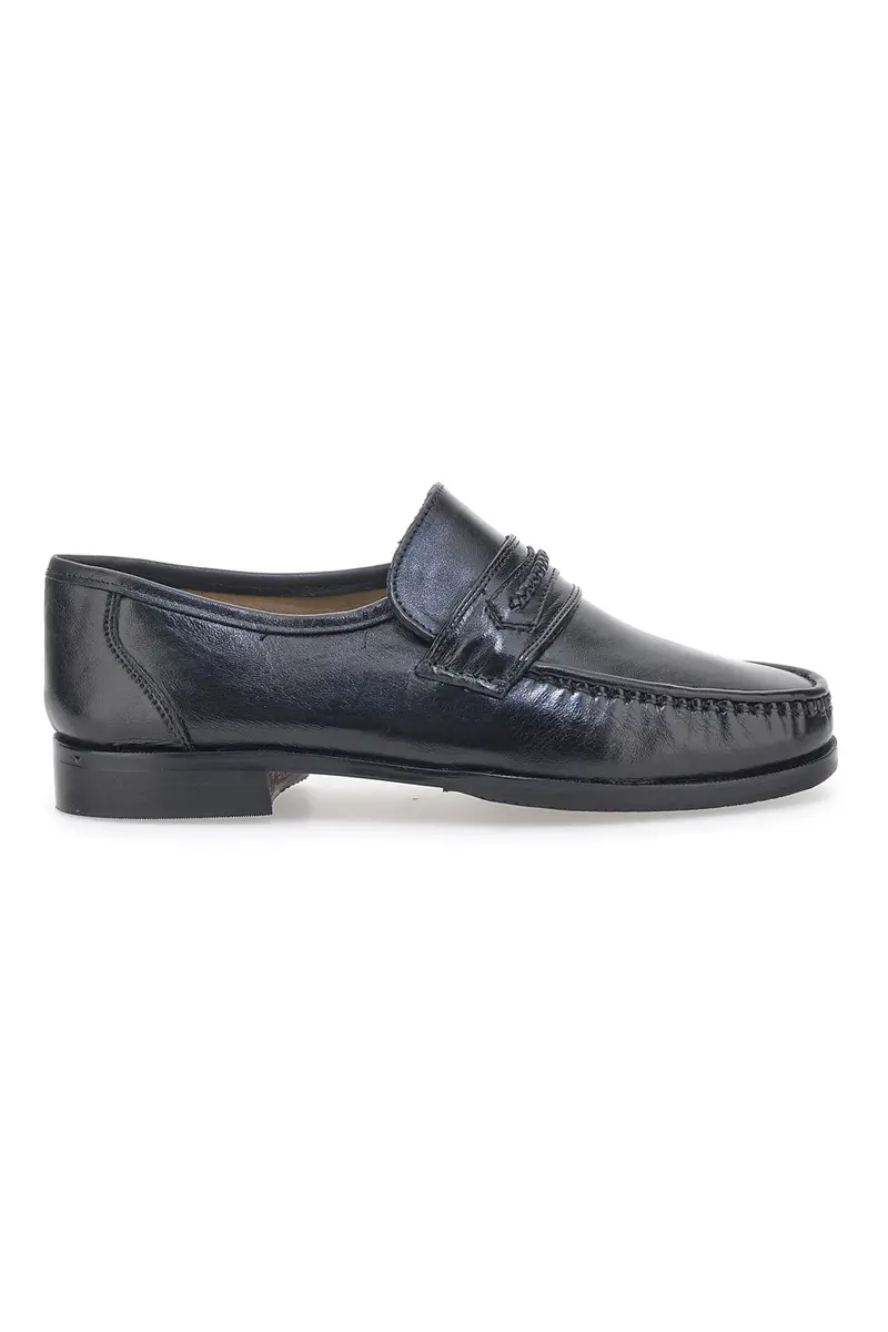 Mocassino Boardman 703 Nero Vera Pelle