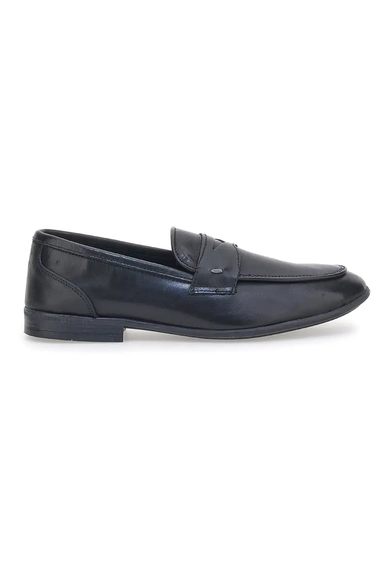 Mocassino in Vera Pelle Pittarello Plus 602503 Neri