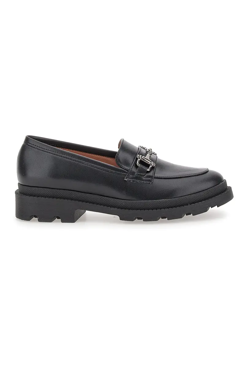 Mocassino Nero Opaco con Morsetto PITTARELLO GLAM 3500FC