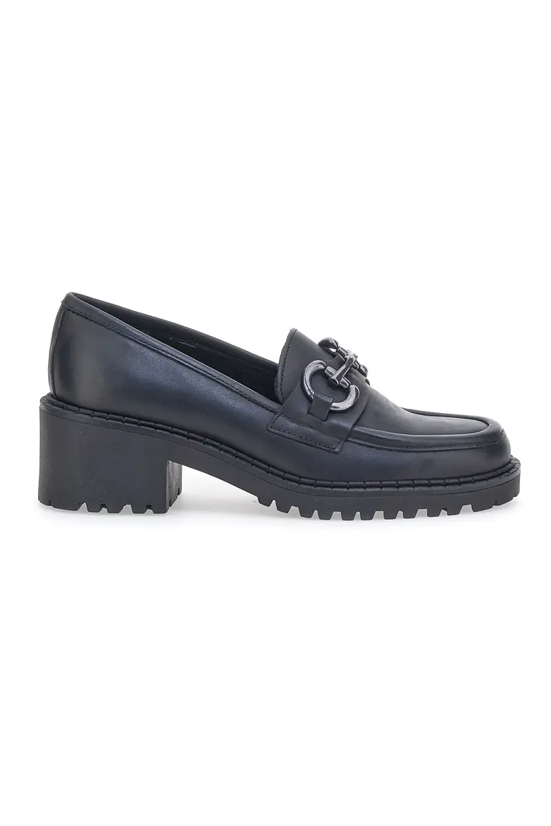 Mocassino Pittarello 9605700 Nero con morsetto
