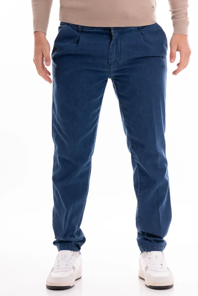 MORO PANTALACCIO CHAMBRAY JEANS MJ6111 DEN