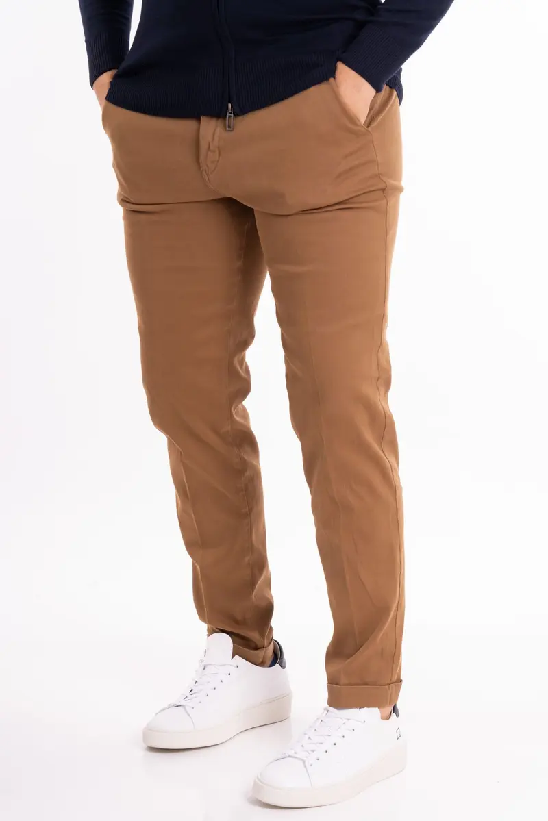 MORO PANTALONE TASCA AMERICA PIQUEì ARMATURATO REGULAR MI2458