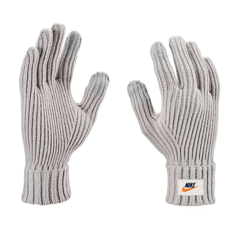 N1012246043 - GUANTI NIKE CITY KNIT IN MAGLIA GRIGIO UNISEX