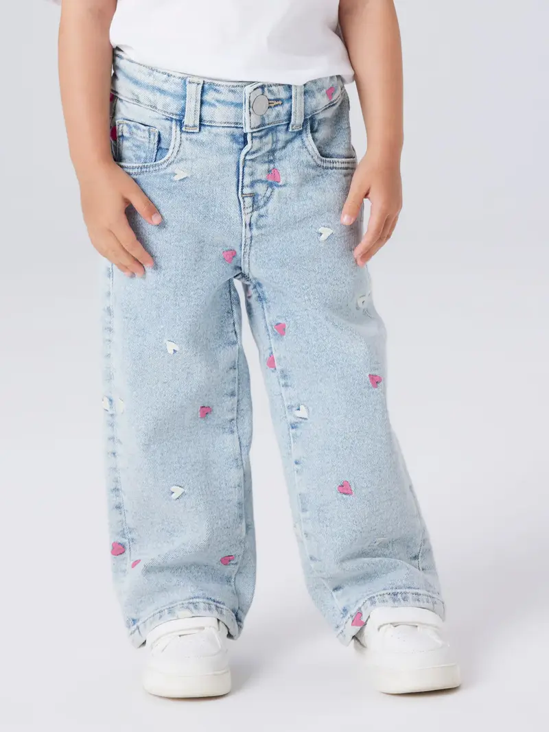 NAME IT JEANS BIMBA NMFROSE CON CUORI 13250733 LBB