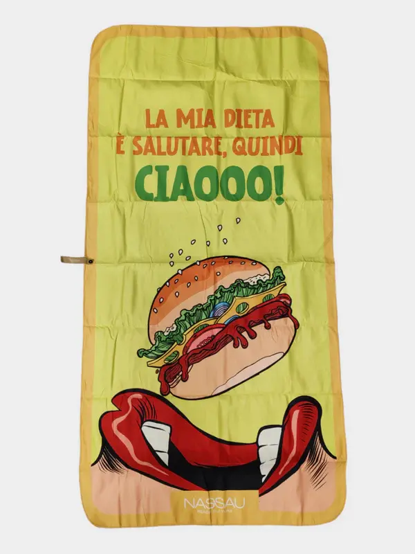 NASSAU TELO IN MICROFIBRA CON SANDWICH NS TELO SANDWICH