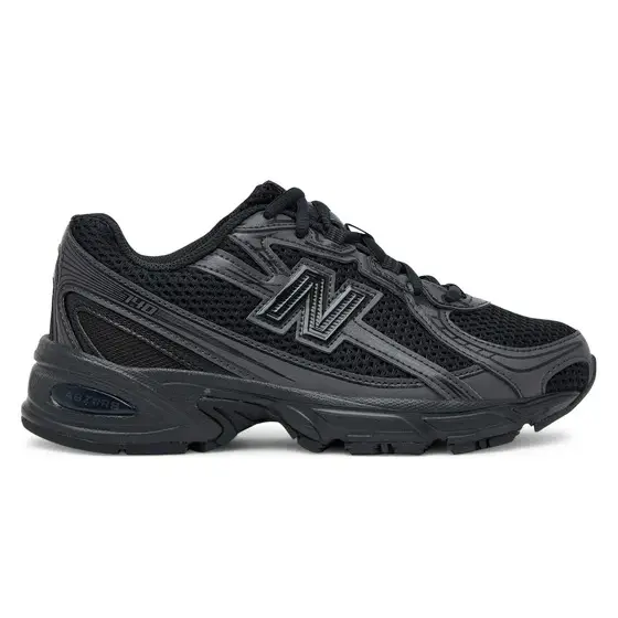 NEW BALANCE 740 KIDS/JUNIOR – TRIPLE BLACK – GR740BO