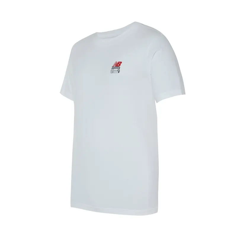 NEW BALANCE T-SHIRT BOOKSHELF UOMO MT41586WT