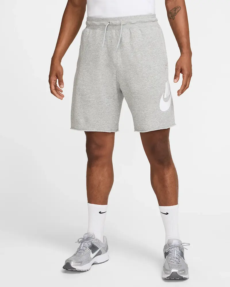 NIKE BERMUDA IN FELPA CLUB CON LOGO UOMO FQ4950 063