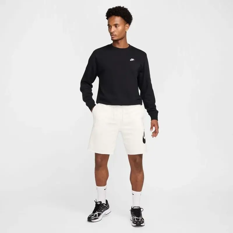 NIKE BERMUDA IN FELPA CLUB CON LOGO UOMO FQ4950 133