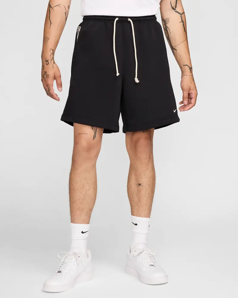 NIKE BERMUDA IN FELPA DRI-FIT STANDARD ISSUE 8 BASKETBALL UOMO FZ0216 010