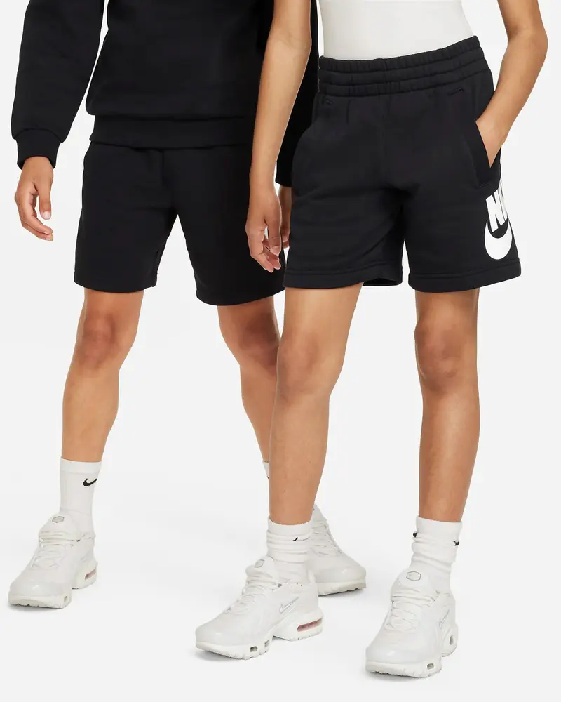 NIKE BERMUDA IN FLEECE CLUB JR FD2997 010