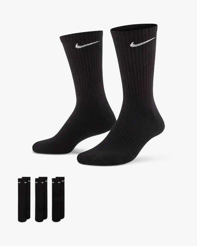 NIKE CALZINI EVERYDAY LIGHTWEIGHT SOCKS (3PZ) SX7664 010