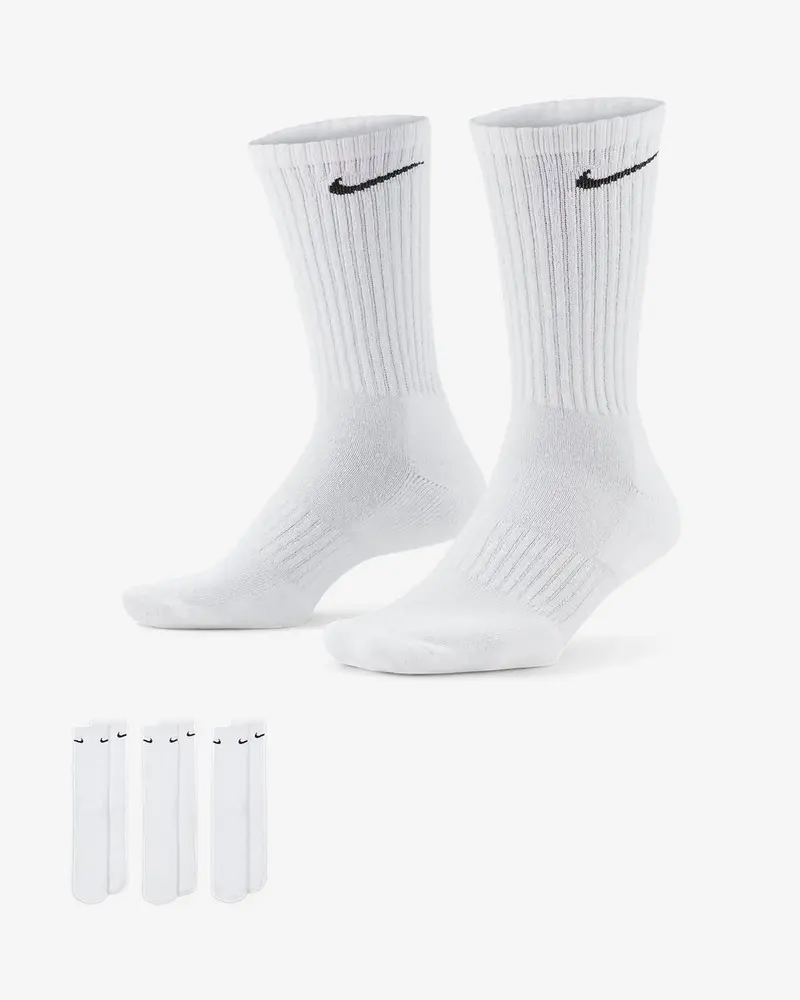 NIKE CALZINI EVERYDAY LIGHTWEIGHT SOCKS (3PZ) SX7664 100
