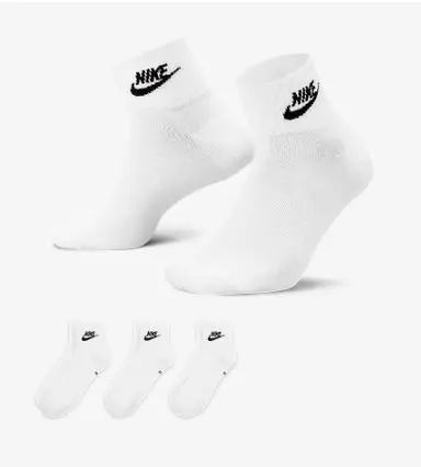 NIKE EVERYDAY ESENTIAL ANKLE SOCKS DX5074 101