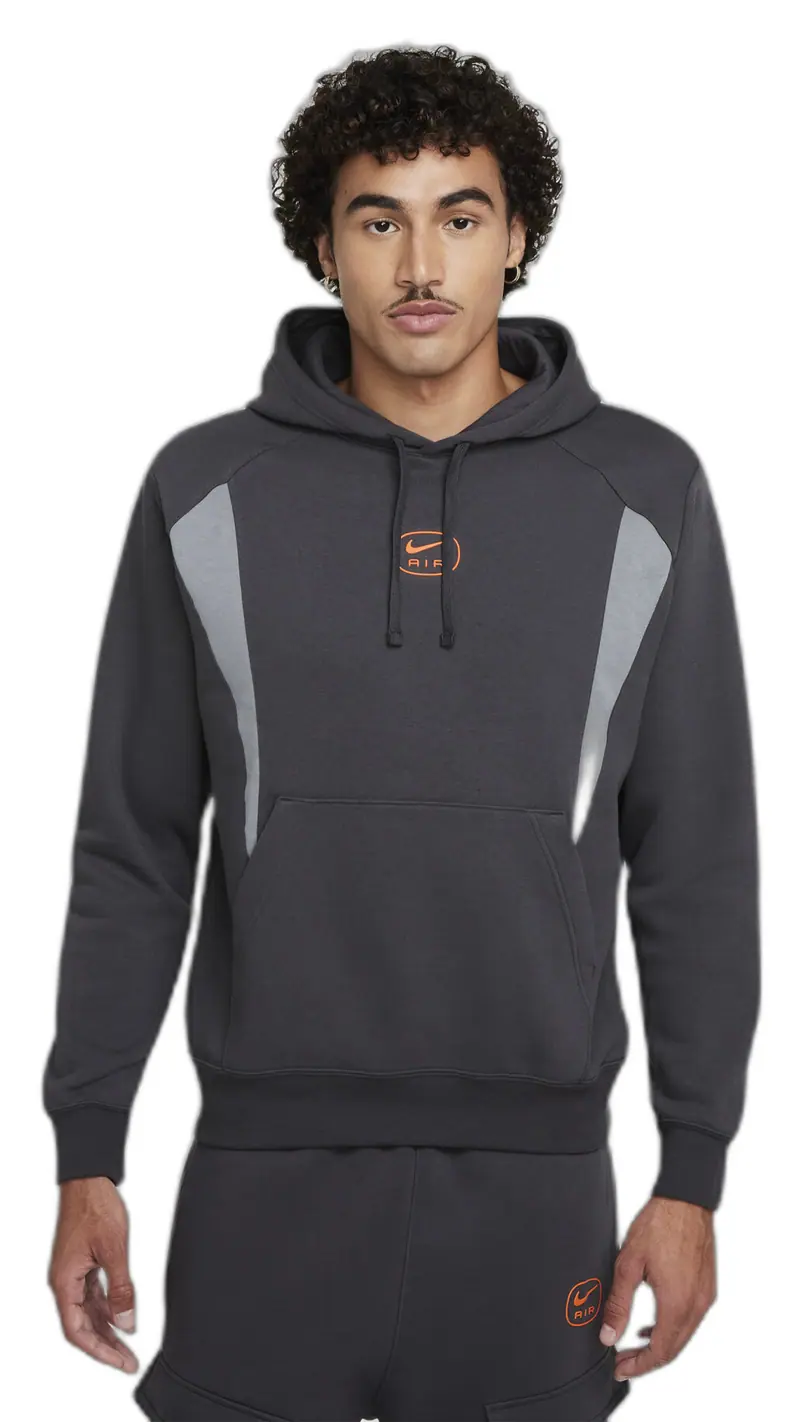 NIKE FELPA CON CAPPUCCIO  AIR PO E LOGO UOMO HM0175 061