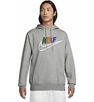 NIKE FELPA CON CAPPUCCIO E LOGO NIKE UOMO FZ0772 063