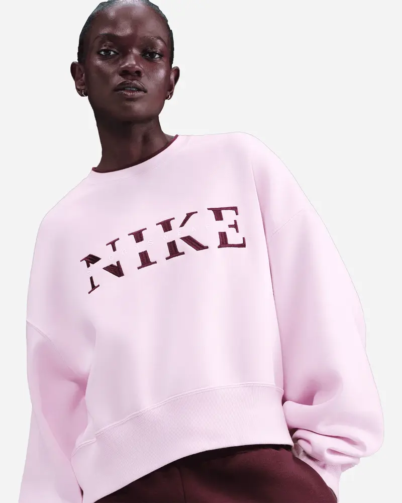 NIKE FELPA GIROCOLLO PHNX CREW DONNA IH4056 663