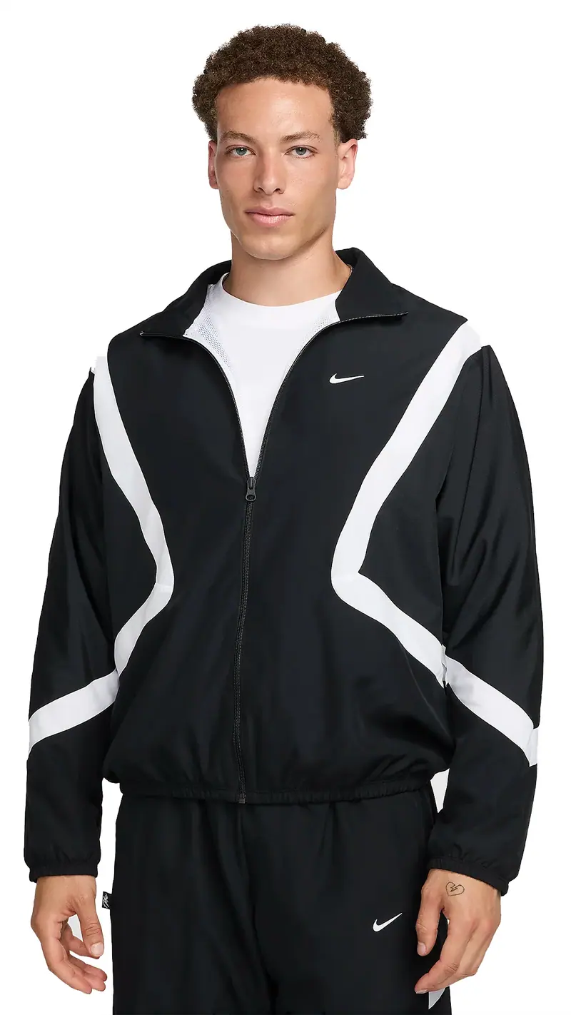 NIKE FELPA ICON CON ZIP E LOGO UOMO FZ0248 010