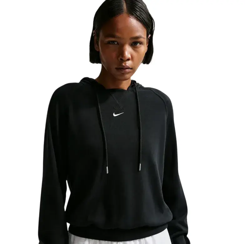 NIKE FELPA MODELLO CROOP CON CAPPUCCIO E LOGO PICCOLO IF0230 010