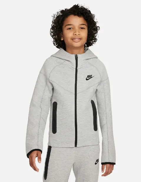 NIKE FELPA SPORTSWEAR TECH FLEECE JR FD3285 063