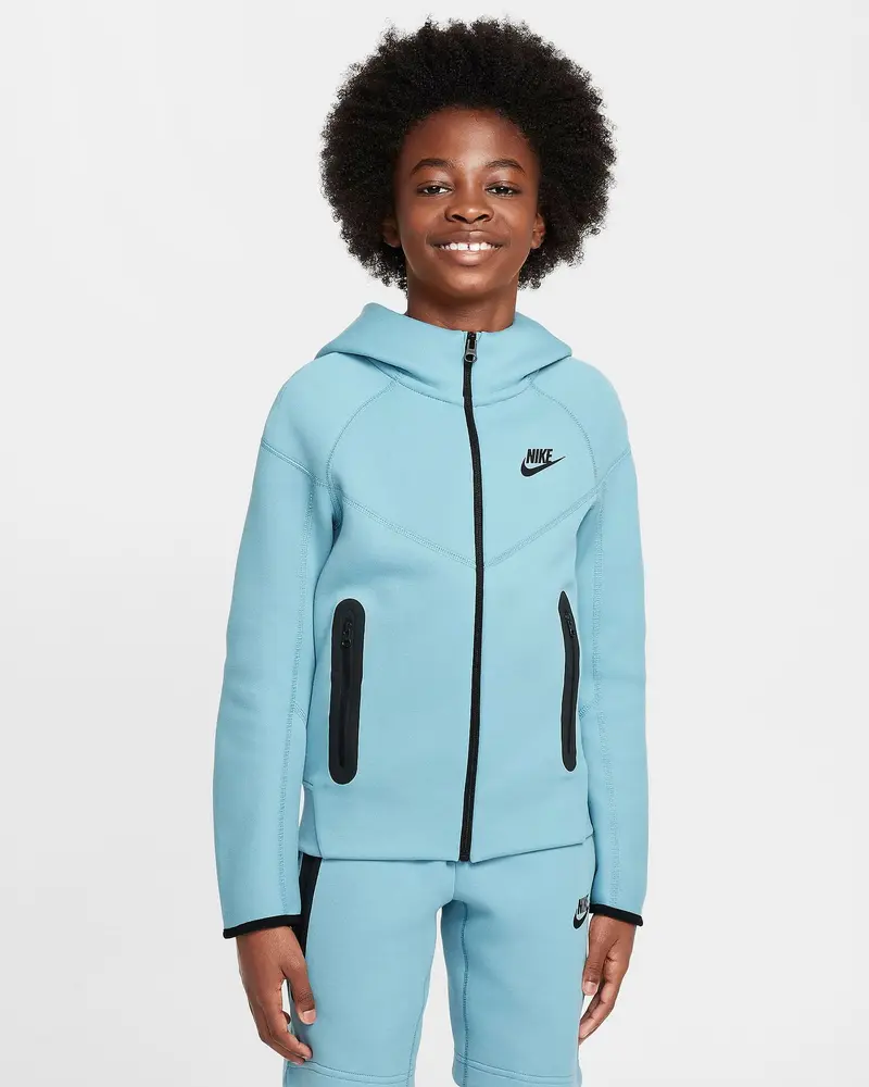 NIKE FELPA TECH IN FLEECE CON LOGO JR FD3285 464