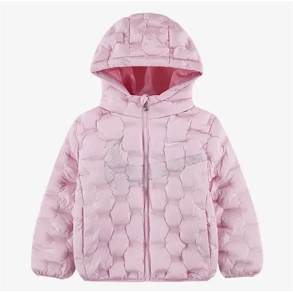 NIKE GIUBBOTTO CON ZIP E CAPPUCCIO MONOGRAM JR 36N108 A9Y