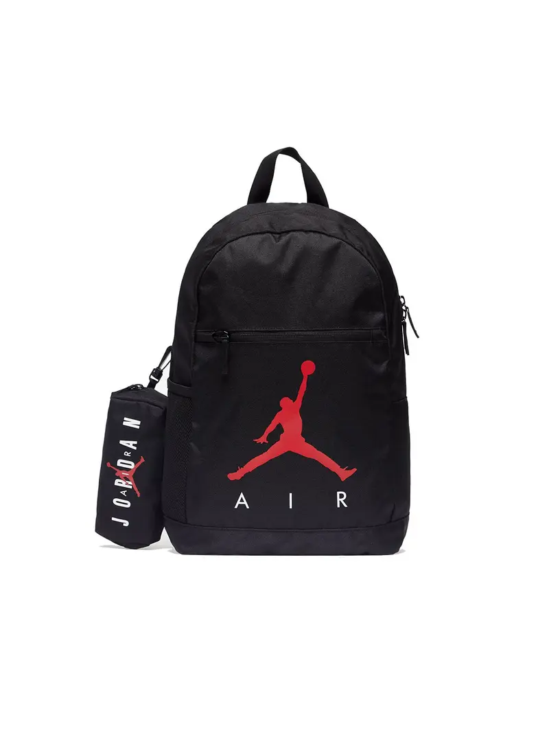 NIKE JORDAN AIR SCHOOL BACKPACK WITH PENSIL CASE JR 9B0503 023