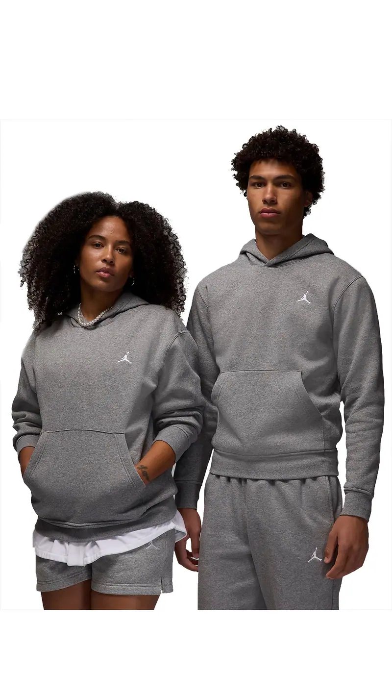 NIKE JORDAN FELPA BROOKLYN CON CAPPUCCIO UOMO FV7281 091