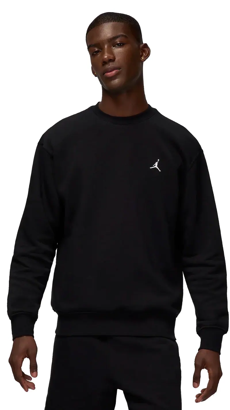 NIKE JORDAN FELPA GIROCOLLO CON LOGO UOMO FV7293 010