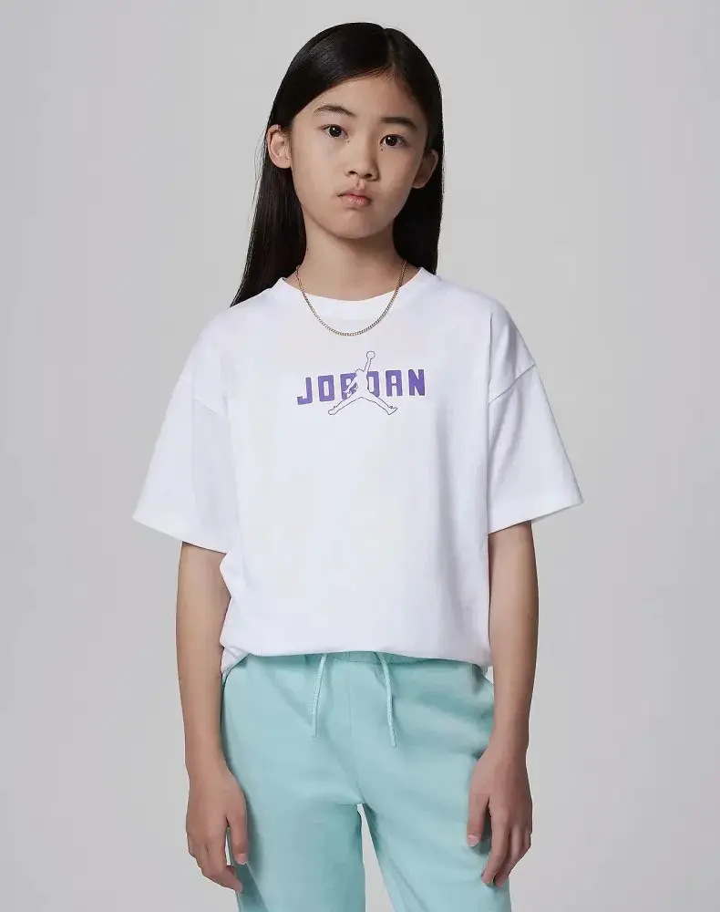 NIKE JORDAN T-SHIRT CON STAMPA JR 45D510 001