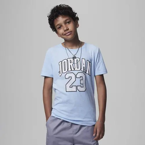 NIKE JORDAN T-SHIRT PRACTICE FLIGHT SHORT SLEEVES JR 95A088 B9F