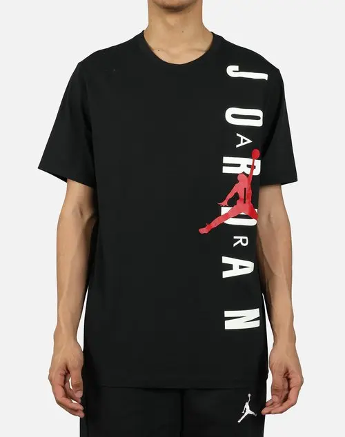 NIKE JORDAN T-SHIRT VERTICAL CON SCRITTA JORDAN UOMO BV0086 010