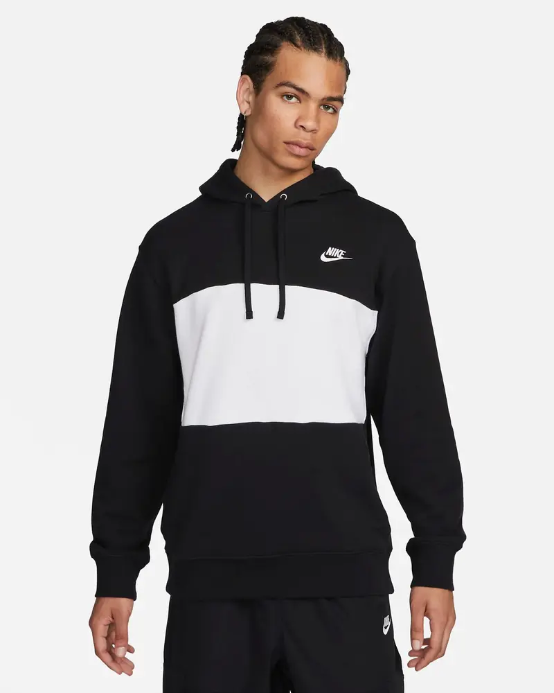 NIKE M FELPA CLUB FLEECE FRENCH HOODIE FB7415 010