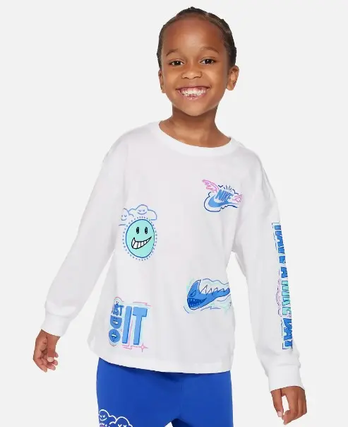 NIKE NSW ART OF PALY RELAXED LONG SLEEVES 86L109 001