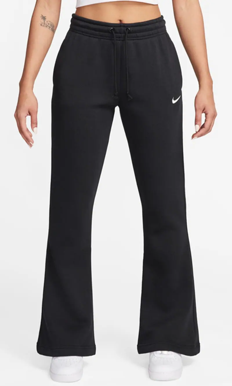 NIKE PANTALONE IN FLEECE CON LOGO DONNA FV7494 010