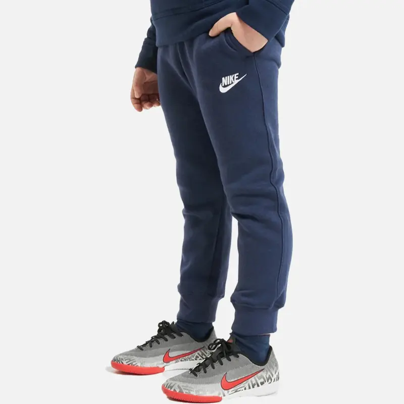 NIKE PANTALONE TUTA CLUB RIB CUFF CON LOGO JR 8UB252 U90