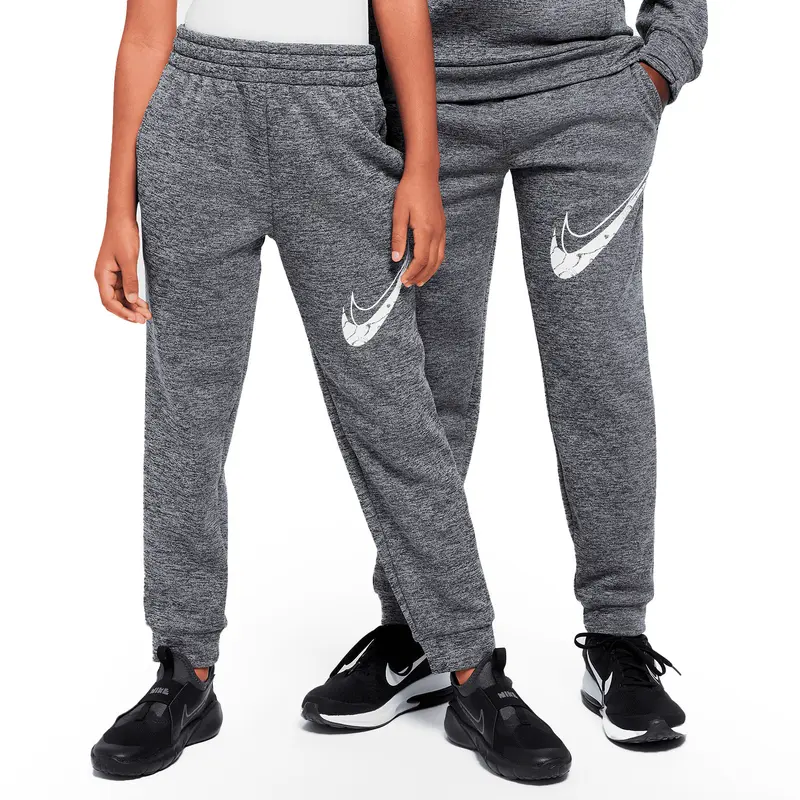 NIKE PANTALONE TUTA MULTI STAIN REPEL BIG LOGO JR HF4418 010