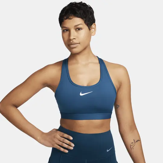 NIKE REGGISENO SPORTIVO SWOOSH MEDIUM-SUPPORT DONNA DX6821 476