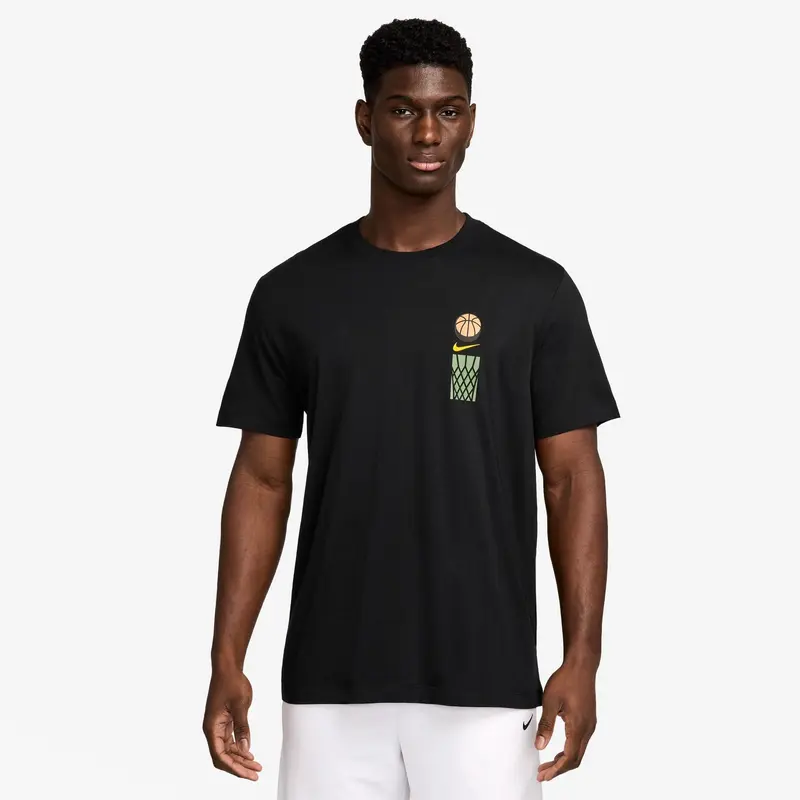 NIKE T-SHIRT CON GRAFICA BASKET UOMO HV1701 010