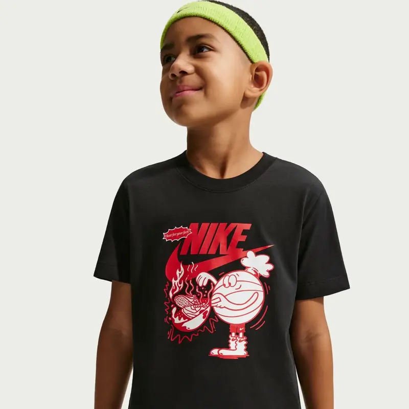 NIKE T-SHIRT GIROCOLLO TEE SOLE FOOD II0410 010