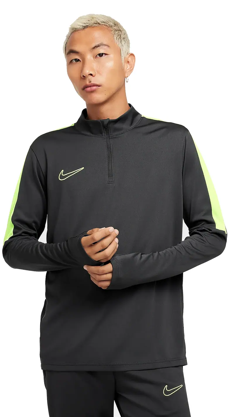 NIKE T-SHIRT MANICA LUNGA DRI-FIT ACADEMY MEZZA ZIP UOMO DX4294 061