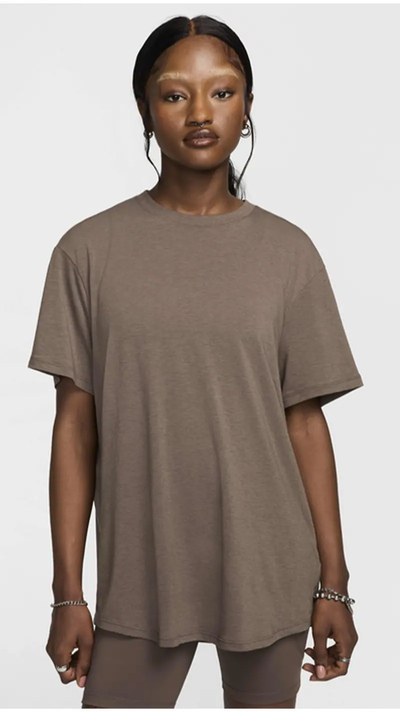 NIKE T-SHIRT  ONE RELAXED CON LOGO DONNA FN2814 004