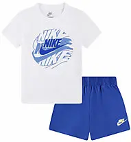 NIKE TUTA T-SHIRT E PANTALONCINO CON LOGO JR 86M724 U89