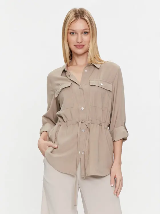 ONLY ARIS CAMICIA CARGO CON LACCIO IN VITA DONNA (col