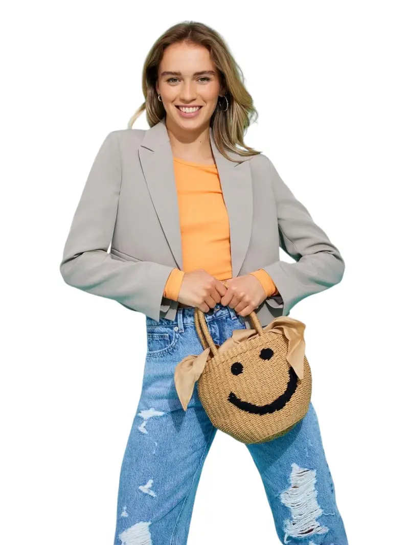 ONLY BORSA MARE HAPPY STRAV HANDBAG DONNA 15313250 PLK