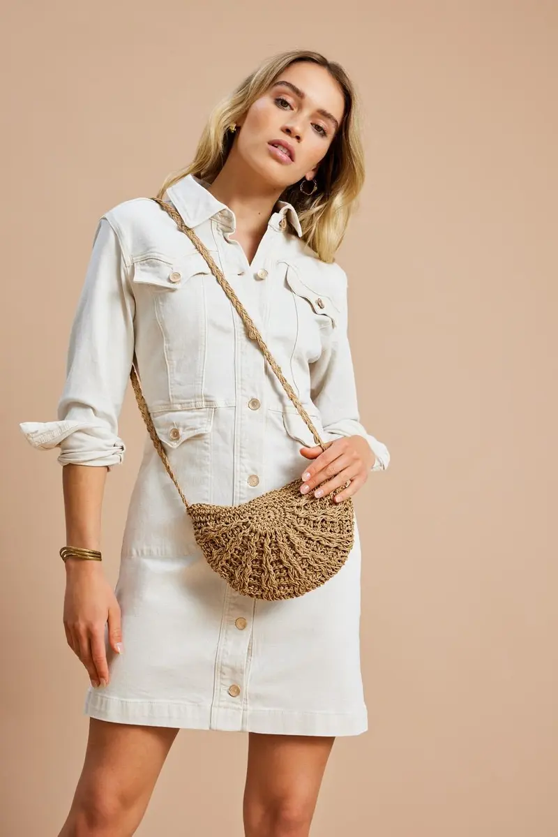 ONLY BORSA MARE SCARLETT BEACH PAPER CROSSBODY DONNA 15313244 TSC